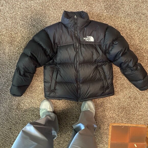 The North Face 1996 Retro Nuptse Mens Puffer Jacket Black - Picture 3 of 3